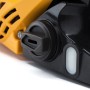 Detailaufnahme: Stiga CS 545 Benzin-Kettensäge, Choke und Ölstandsanzeige.