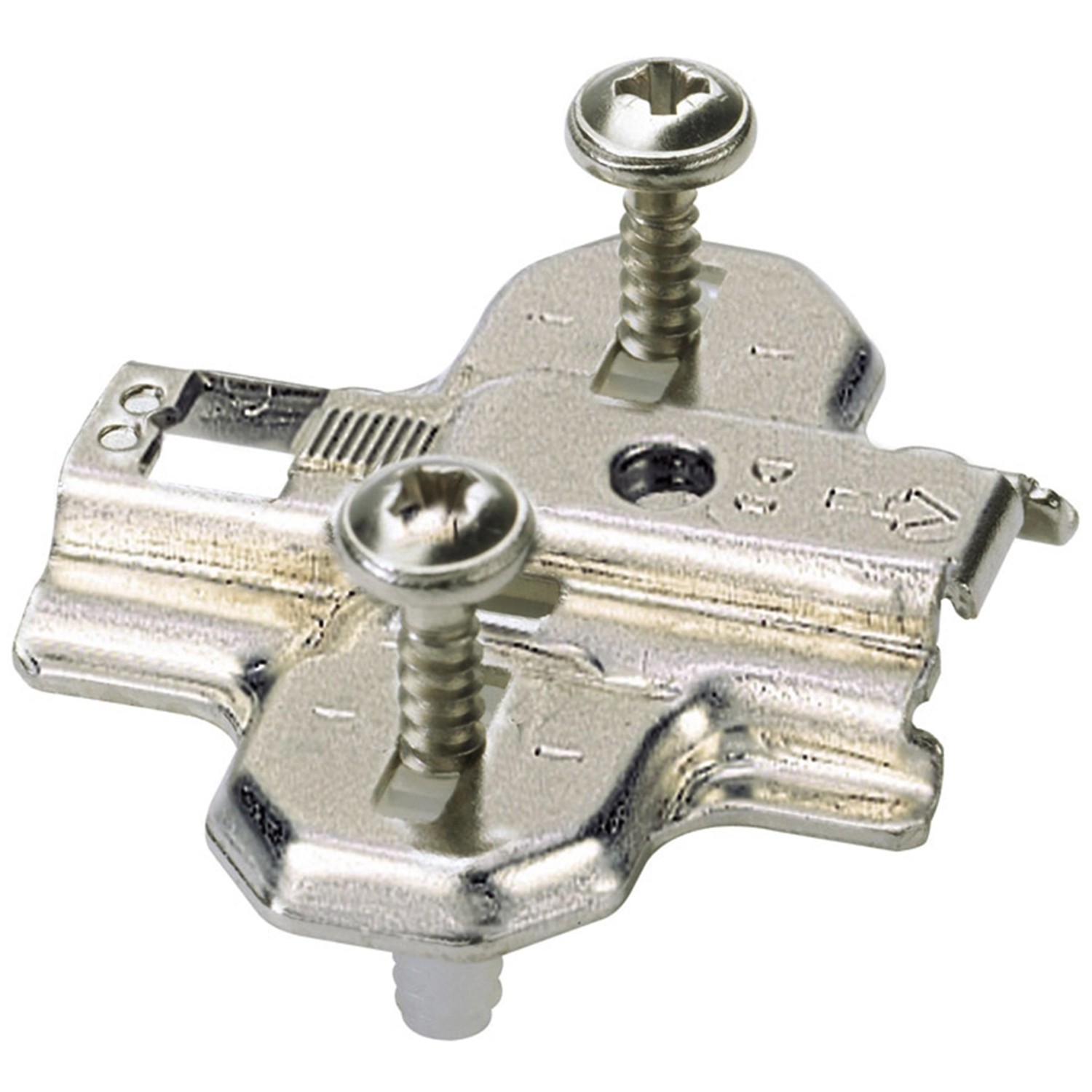 Thumbnail - Hettich Kreuzmontageplatte für Ø 35 mm Topfscharniere 2 Stück