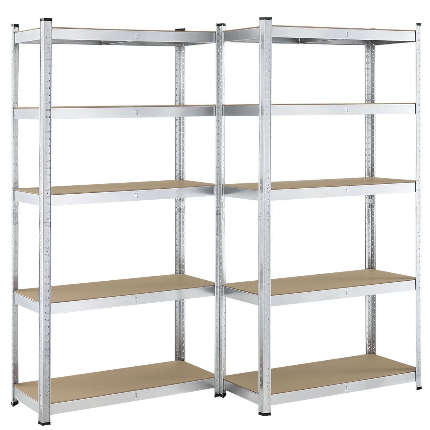 Juskys 6er Set Lagerregal Basic 180 x 90 x 40 cm