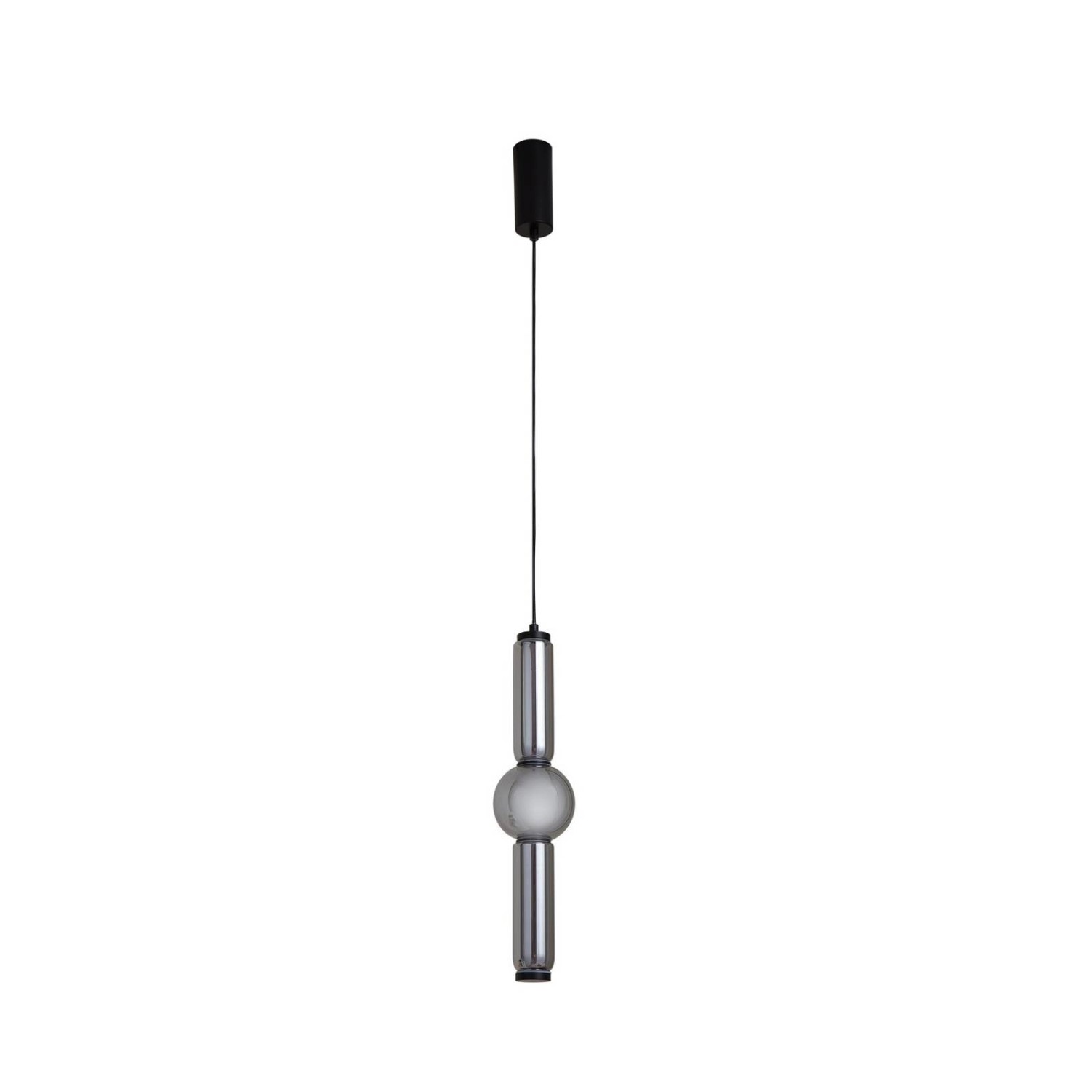 Lucande LED Savete 10025886 Modern in Alu aus Glas 1-flammig Wohnzimmerleuchte