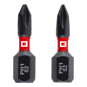 Einhell Impact Bit-Set, 2-teilig, PH1, für Schraubendreher und Akkuschrauber.