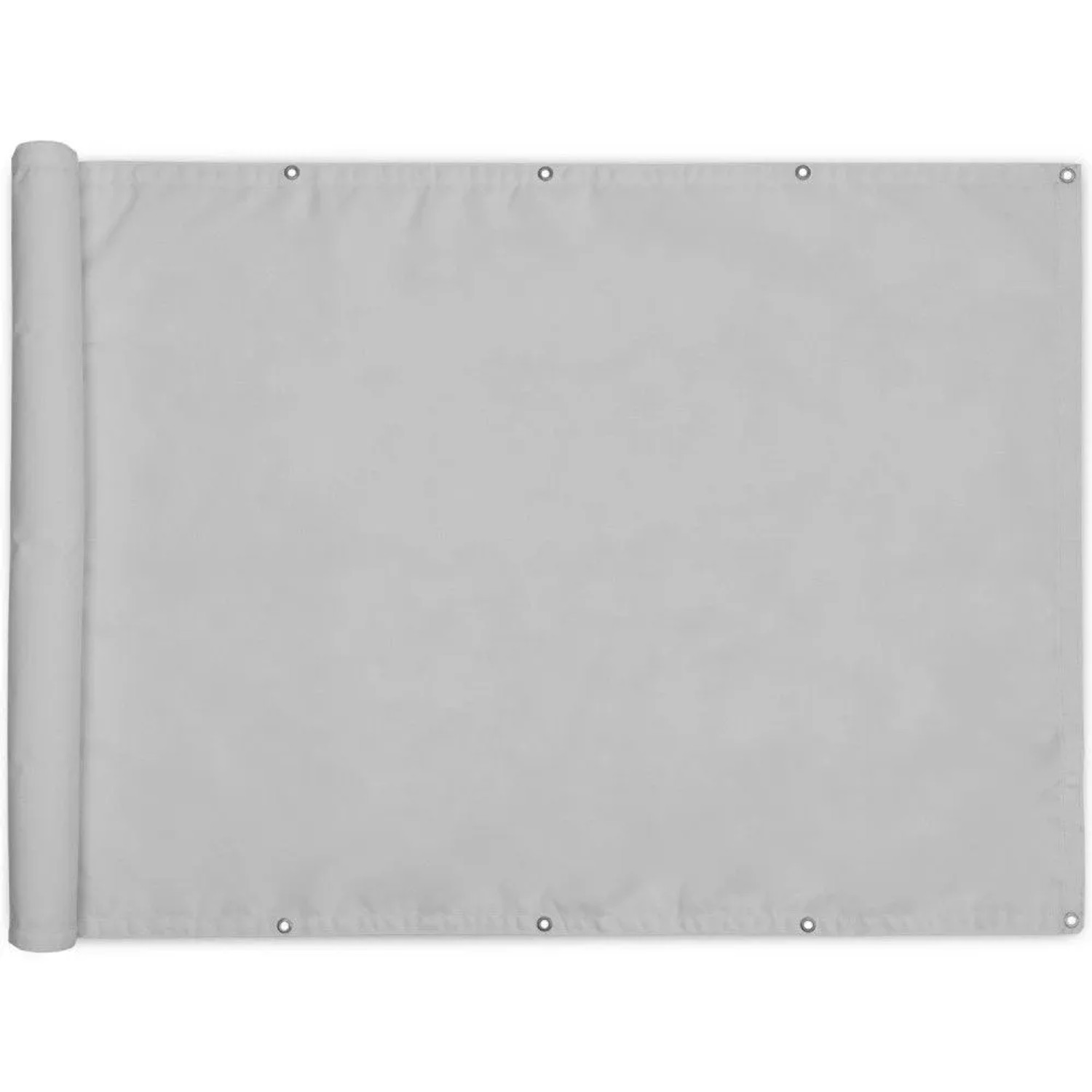 Sol Royal Balkon Sichtschutz PES SolVision PB2 Grau 90x600cm