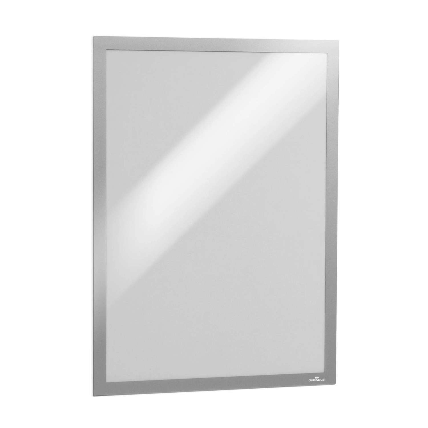 Durable Info-Rahmen Duraframe A4 6 Stück Silber