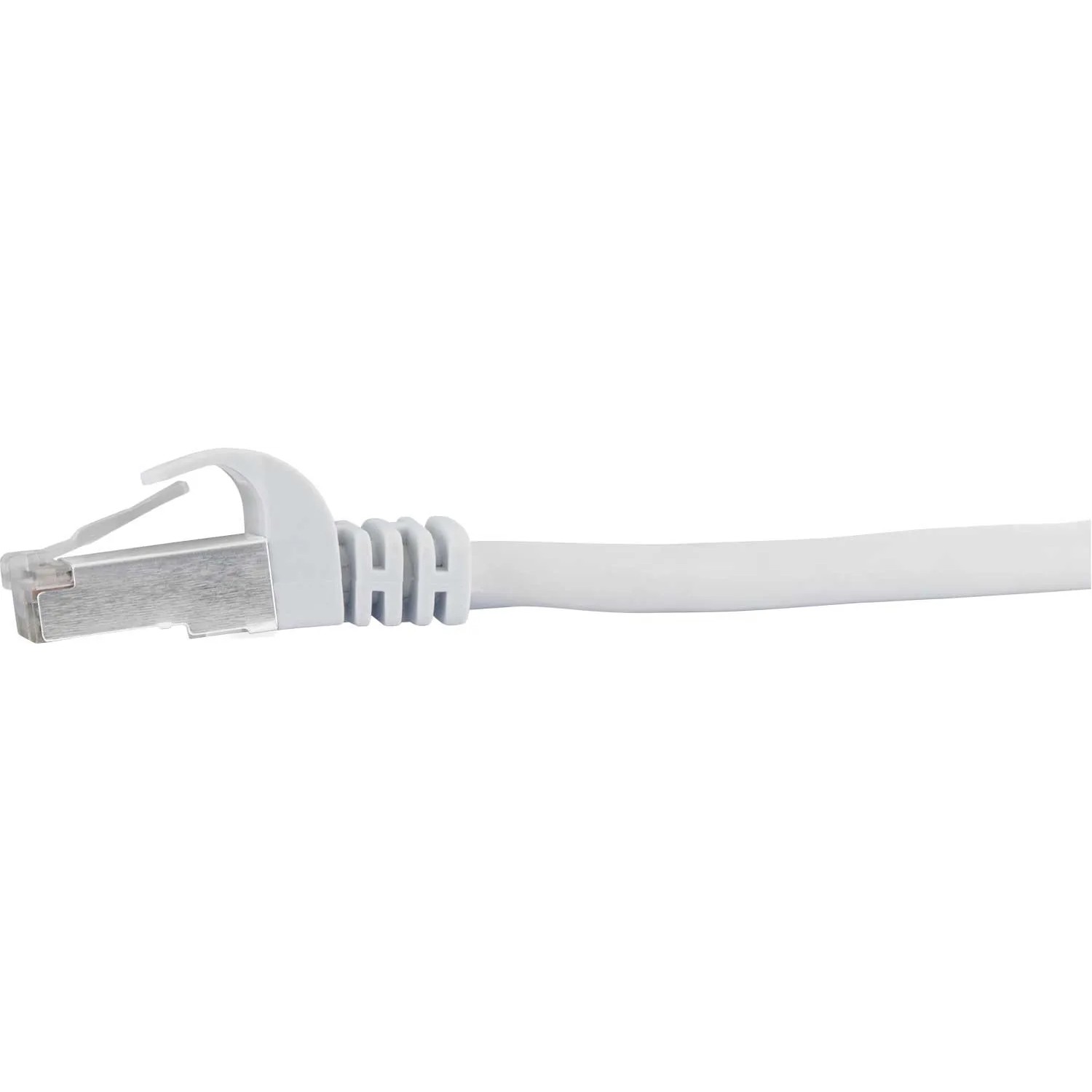 Weißes Schwaiger CAT 6 Netzwerkkabel mit RJ45 Stecker für Computer & Multimedia.