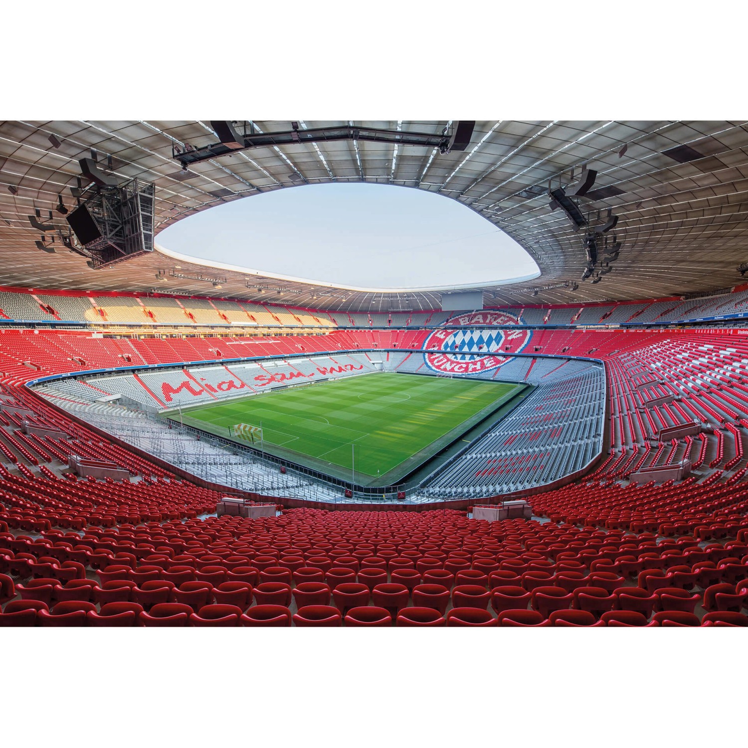Erfurt Fototapete Vlies FC Bayern Arena 384 cm x 260 cm