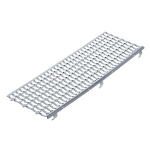 Inefa Laubfangstreifen, 100cm, grau, für Dachrinnen NW 100-150, Laubschutz.