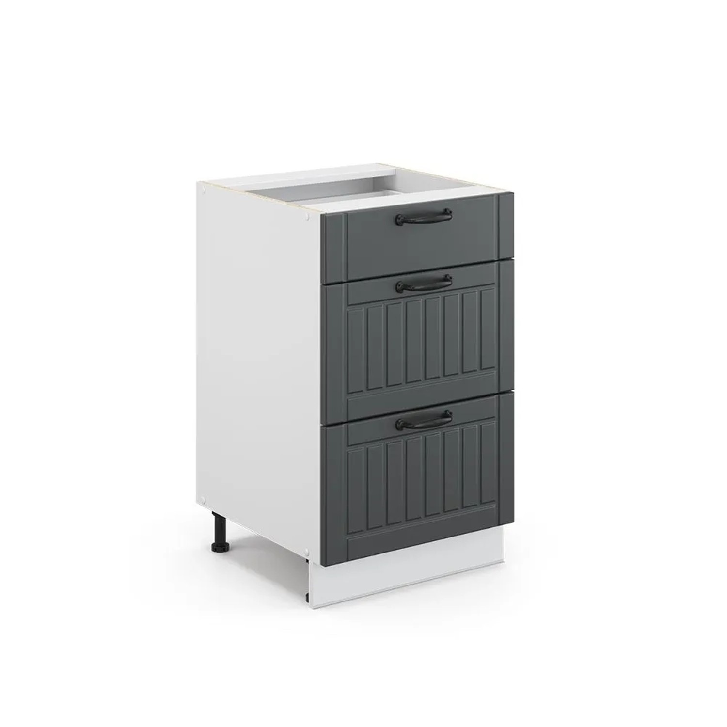 Vicco Badschrank Fame-Line Anthrazit 50 x 82 ohne Arbeitsplatte