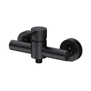 Schwarze AM.PM Einhebel Duscharmatur X-Joy S aus Messing für die Dusche.