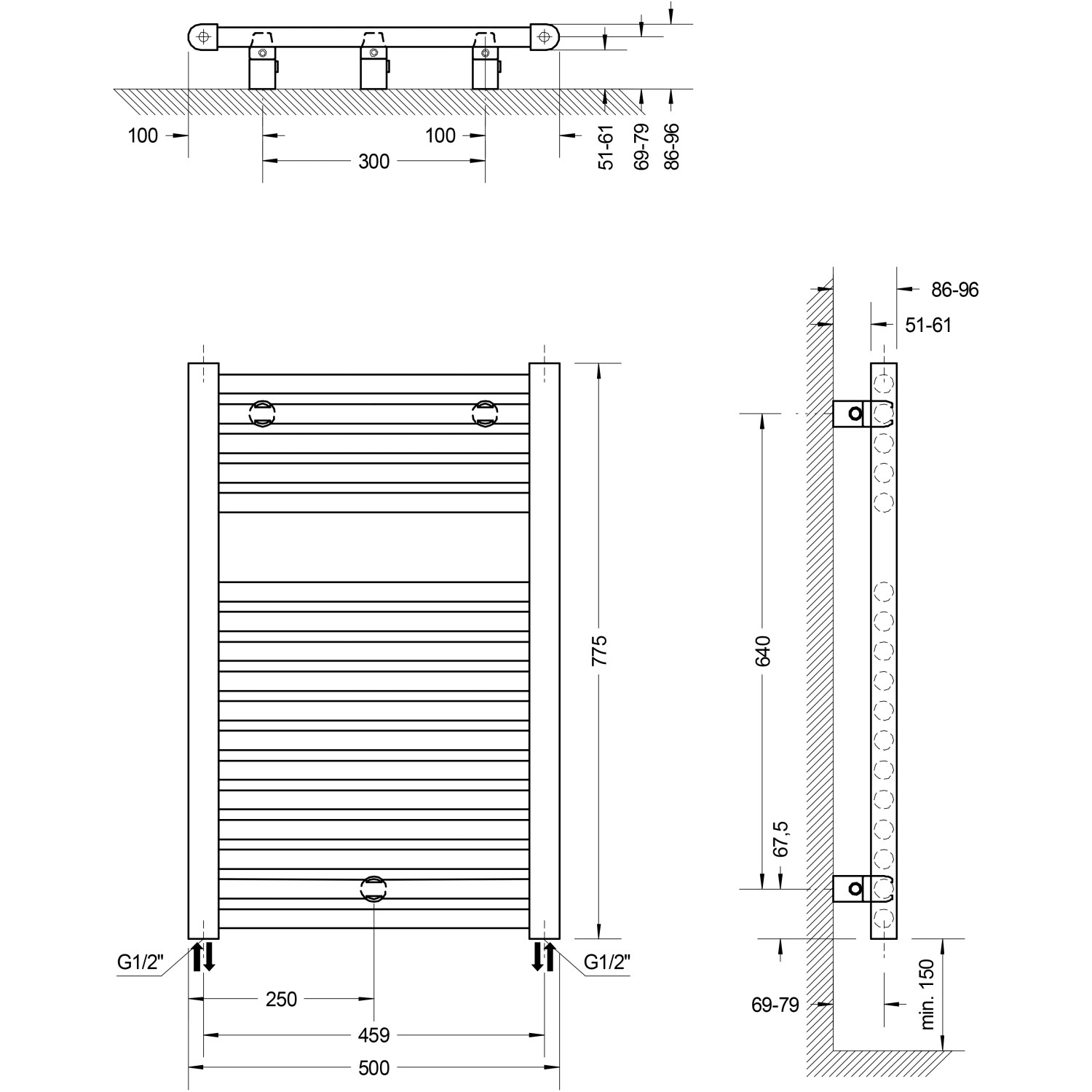 Design Heizkorper Anschluss Unten Rechts