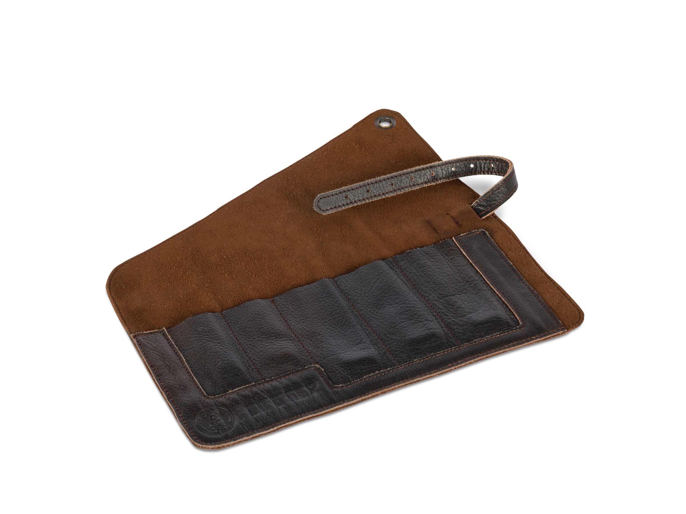 AP-Leather Schweißstabtasche PRO-14 Aus Leder - 7,6 Cm Durchmesser, 35,6 Cm Länge, Mit Gürtelband