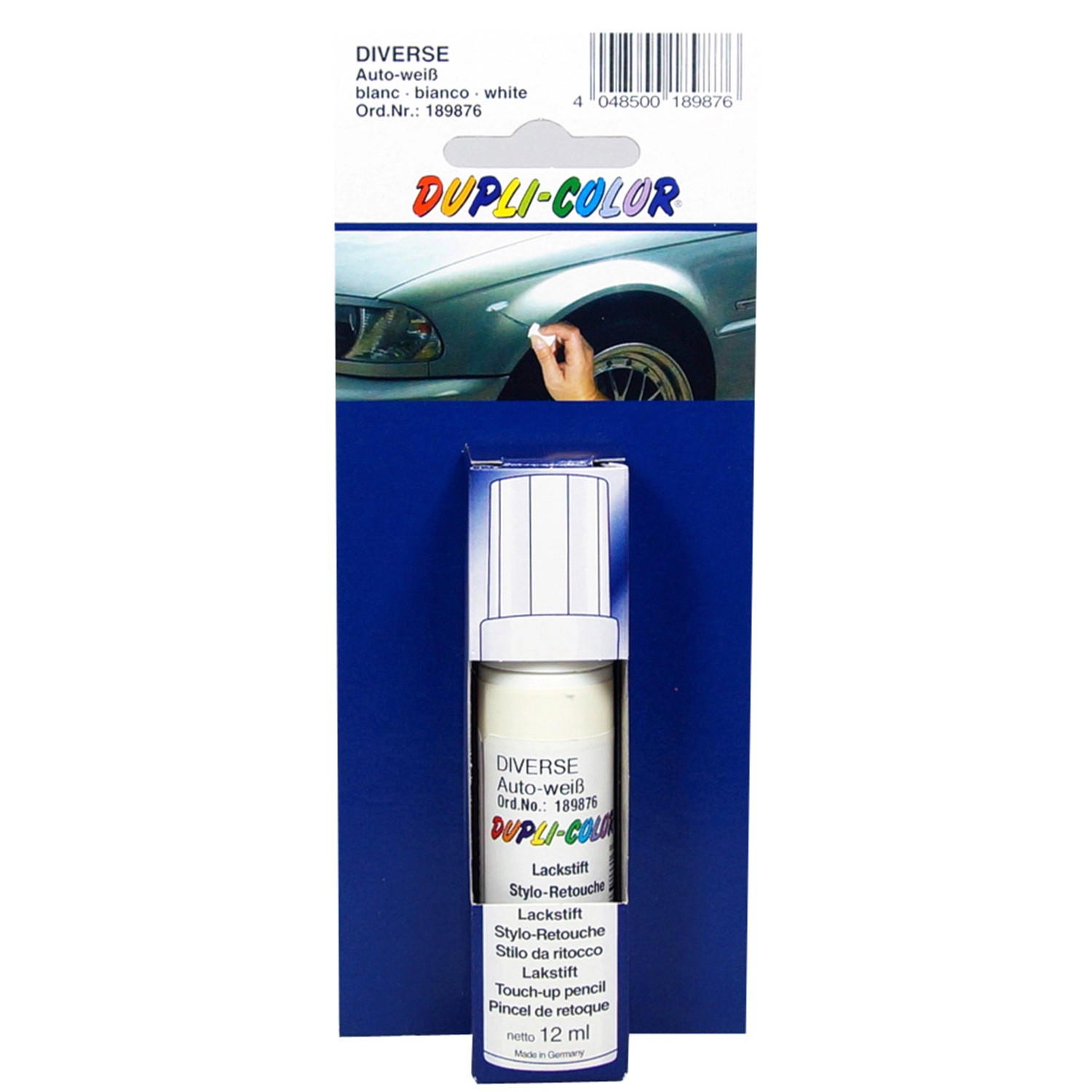 Dupli-Color Auto Weiß Lackstift 12 ml