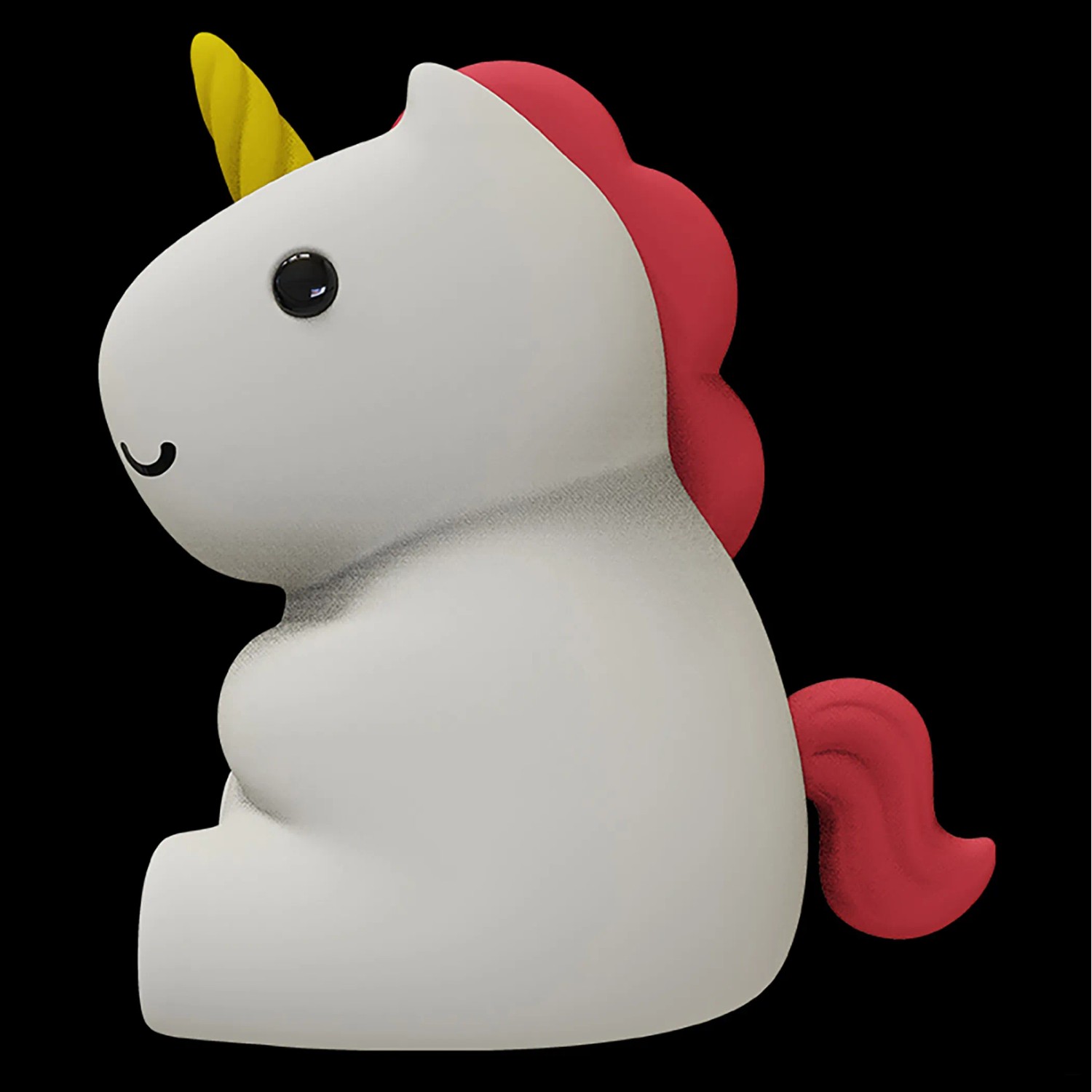 Niedliches Einhorn-Nachtlicht „Maggy Magic“ mit Timer, warmweiß und RGBW für Kinder.