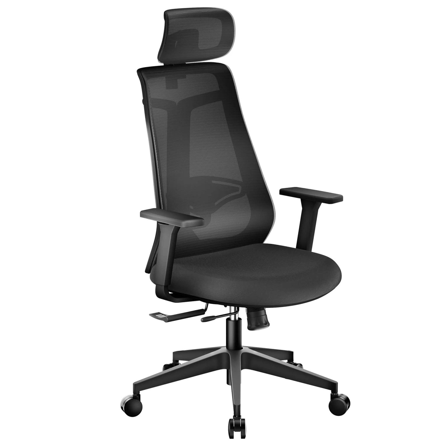 Wiltec Ergonomischer Bürostuhl Sitztiefenverstellung 150Kg Schreibtischstuhl
