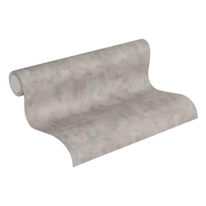 Rolle PROFHOME Vliestapete 369242-GU, Uni, matt grau-braun, leicht strukturiert.