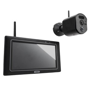 Abus EasyLook PPDF17000 Kamera-Set mit Monitor, schwarz. Ideal zur Videoüberwachung.