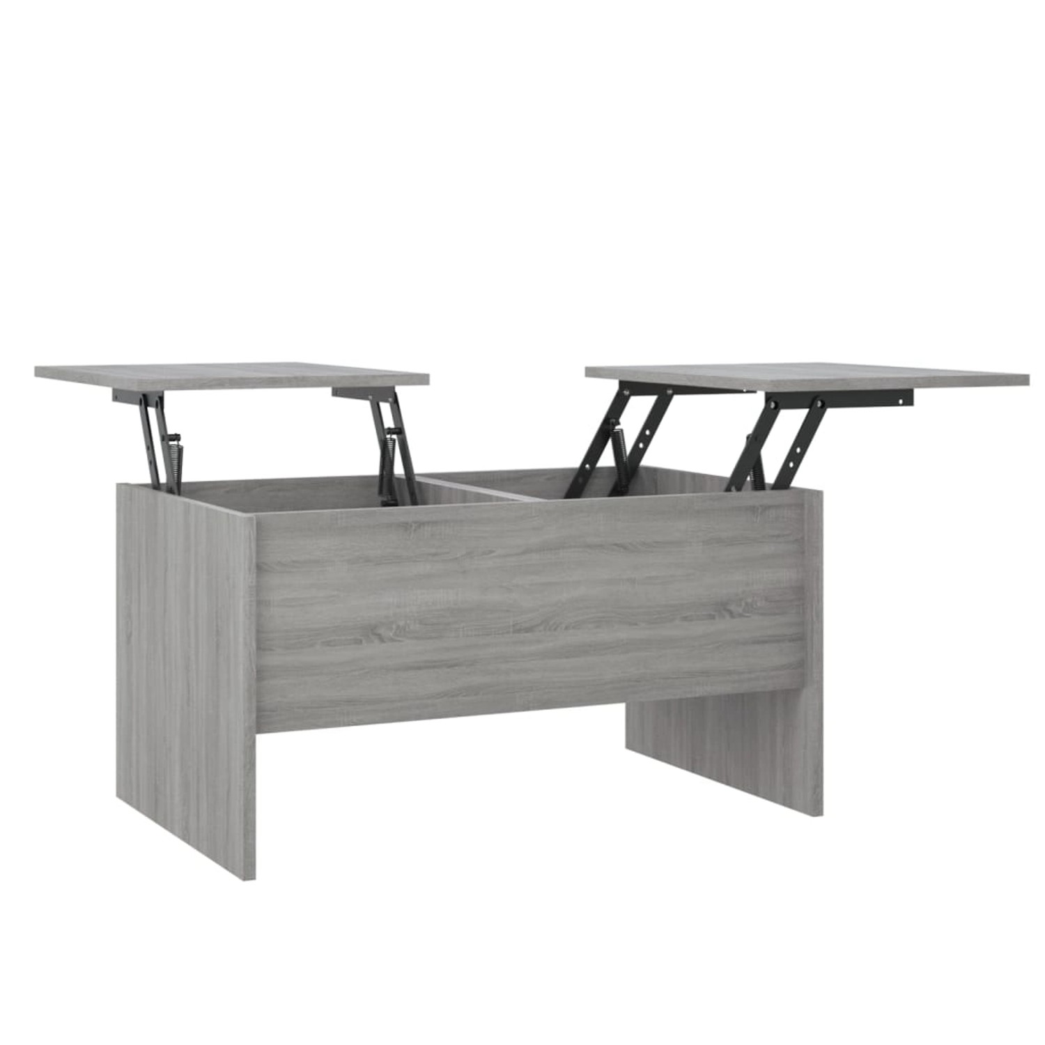vidaXL Couchtisch Grau Sonoma 80x50x42,5 cm Holzwerkstoff 819294 günstig online kaufen