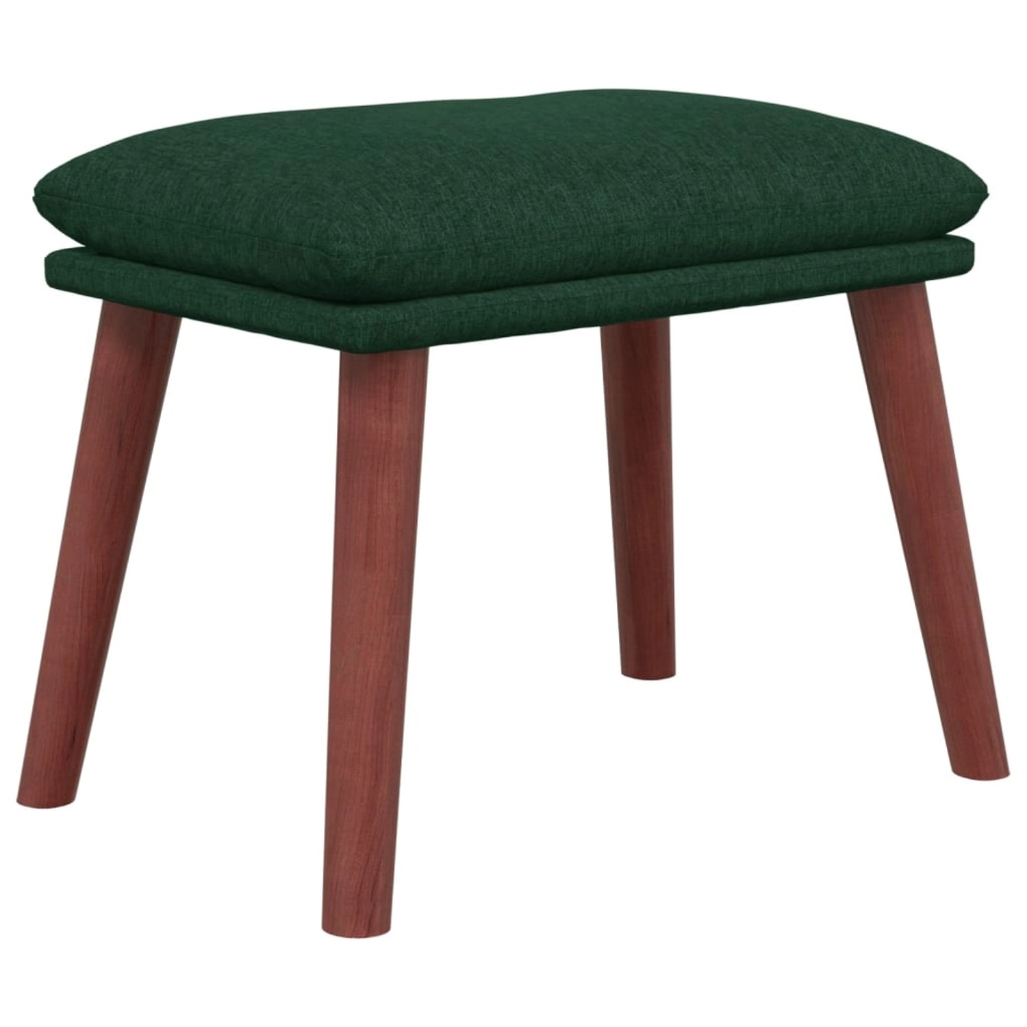 vidaXL Fußhocker Dunkelgrün 45x29,5x39 cm Stoff Modell 1 günstig online kaufen