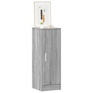 vidaXL Schuhregal Grau Sonoma 32x35x92 cm Holzwerkstoff 816018