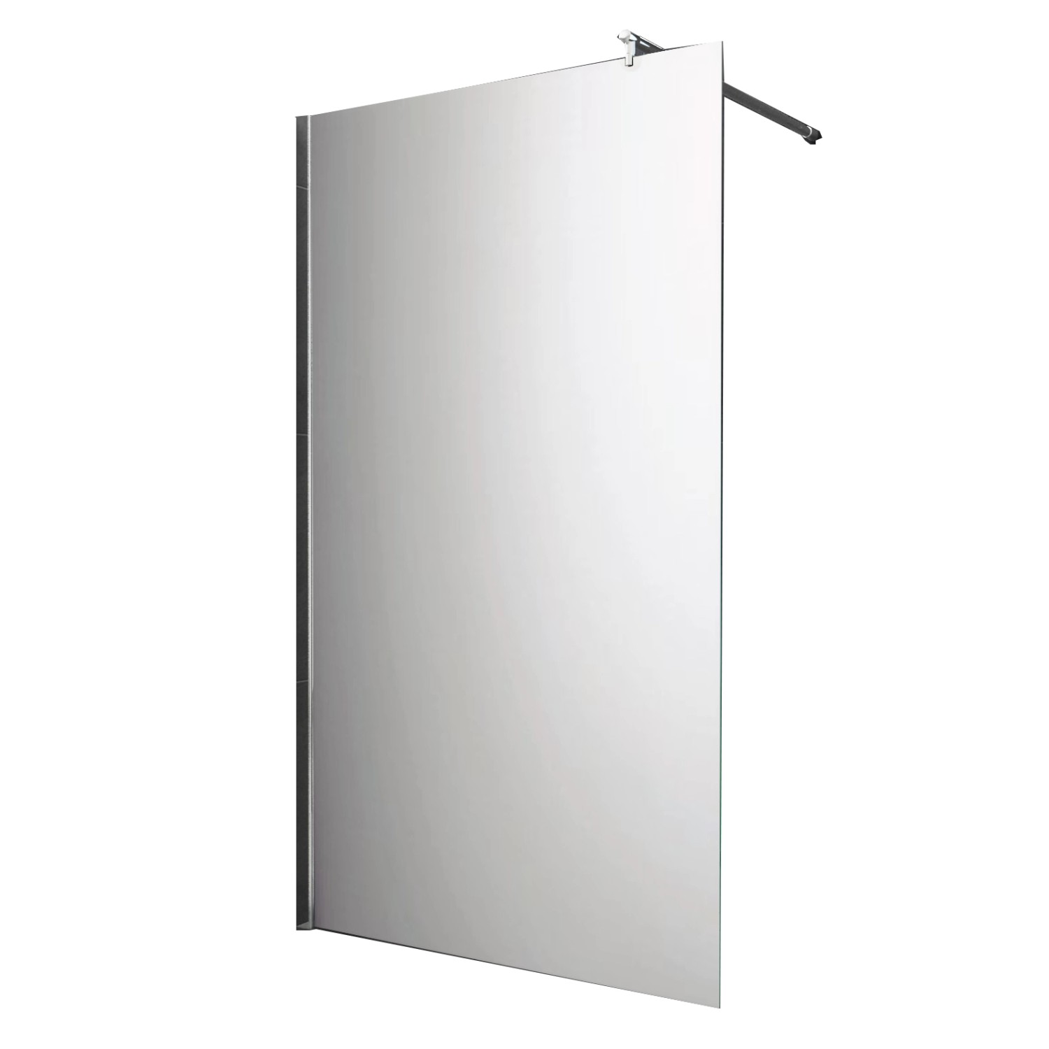Glasdeals Walk-In Duschwand 140 x 200 cm AQUOS-MIRROR-3435