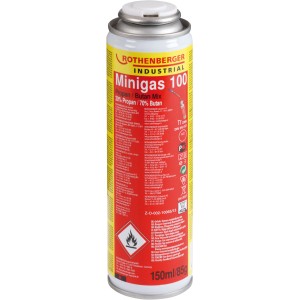 Rothenberger Minigas 100, Gasgemisch aus Propan und Butan, 150 ml Dose.