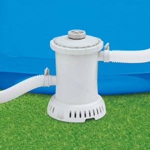 PolyGroup Kartuschenfilter 2300 RX600 12 V für Pools bis 12 m³ mit Pumpe und Zubehör.