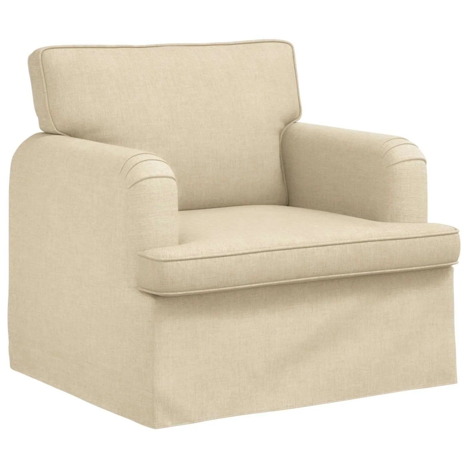 vidaXL Sofa Creme 84 x 80 x 85 cm Stoff 42024481