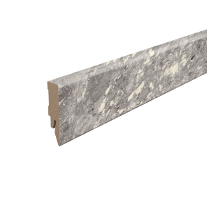 Egger Sockelleiste L666 Kubisch für Fußboden Triestino 6 cm Terrazzo Grau