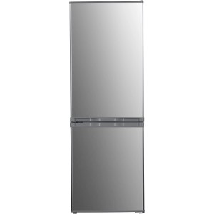 PKM Kühl-Gefrierkombination KG151-3 im Inox Design (Silber).