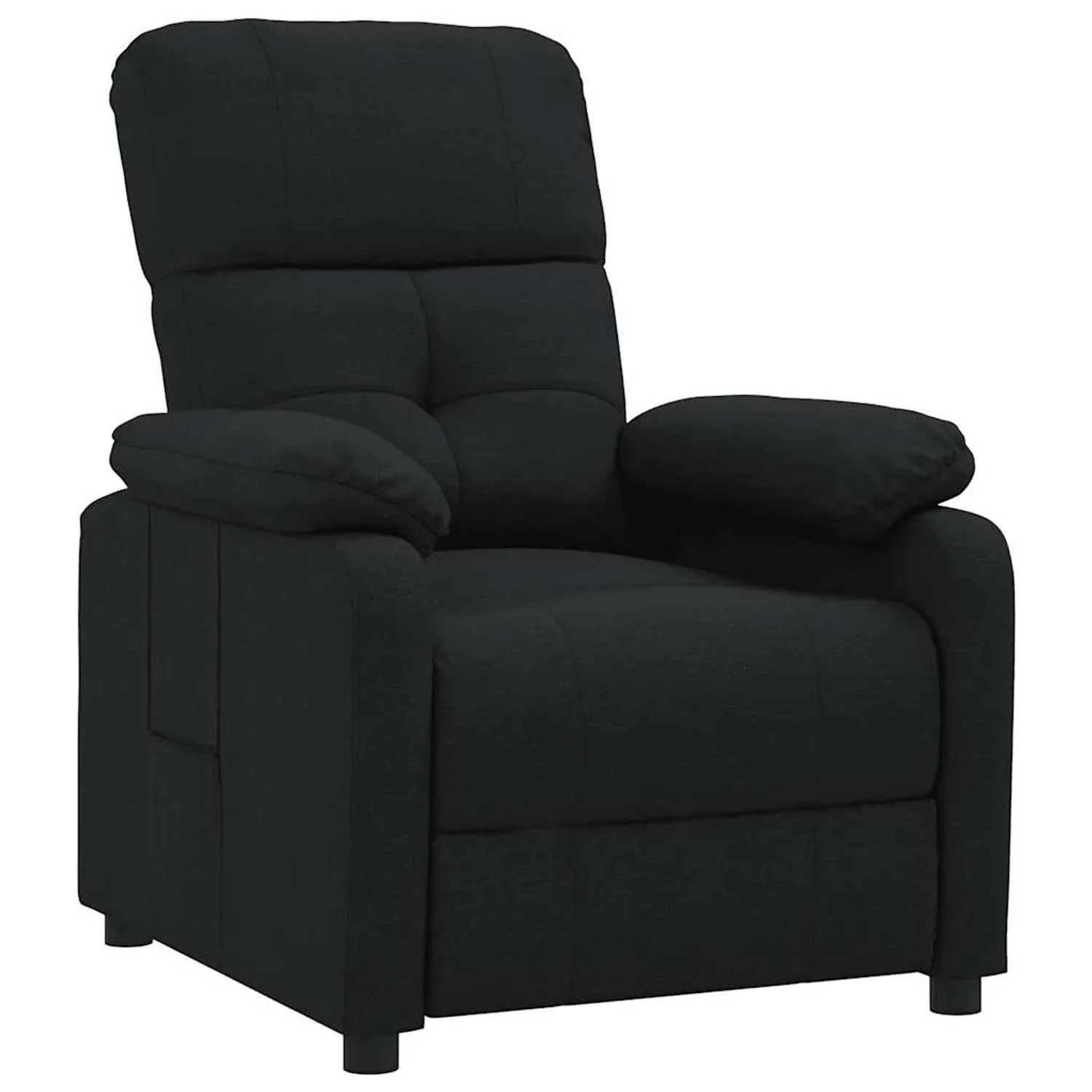 vidaXL Relaxsessel Schwarz Stoff 289664