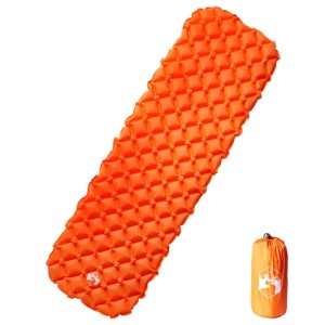 vidaXL Aufblasbare Isomatte Orange 190x58x6 cm 4007114