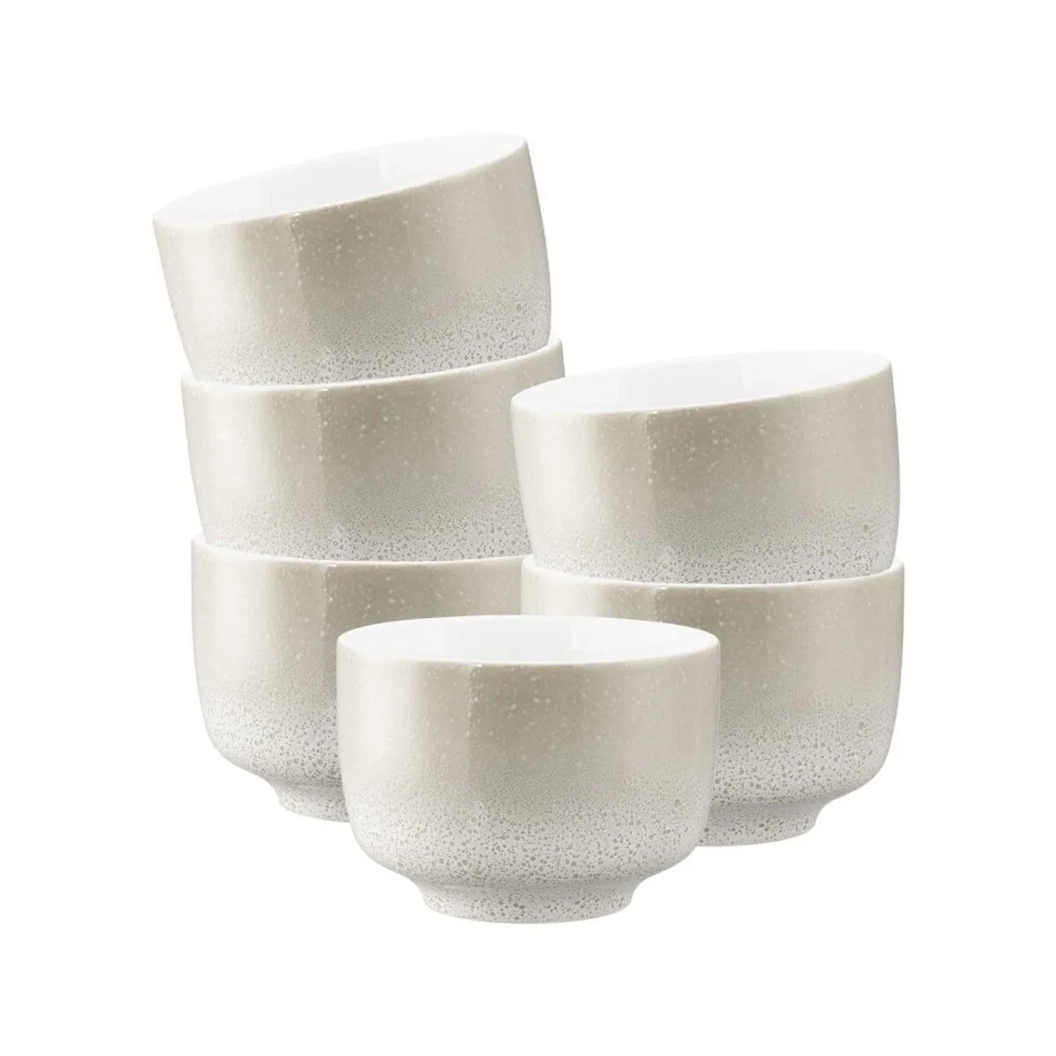 Seltmann Weiden Sento Home Milchkaffeetasse ohne Henkel 350 ml 6er Set Aura Cream
