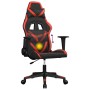 vidaXL Gaming-Stuhl mit Massagefunktion Schwarz und Rot Kunstleder 345424_6