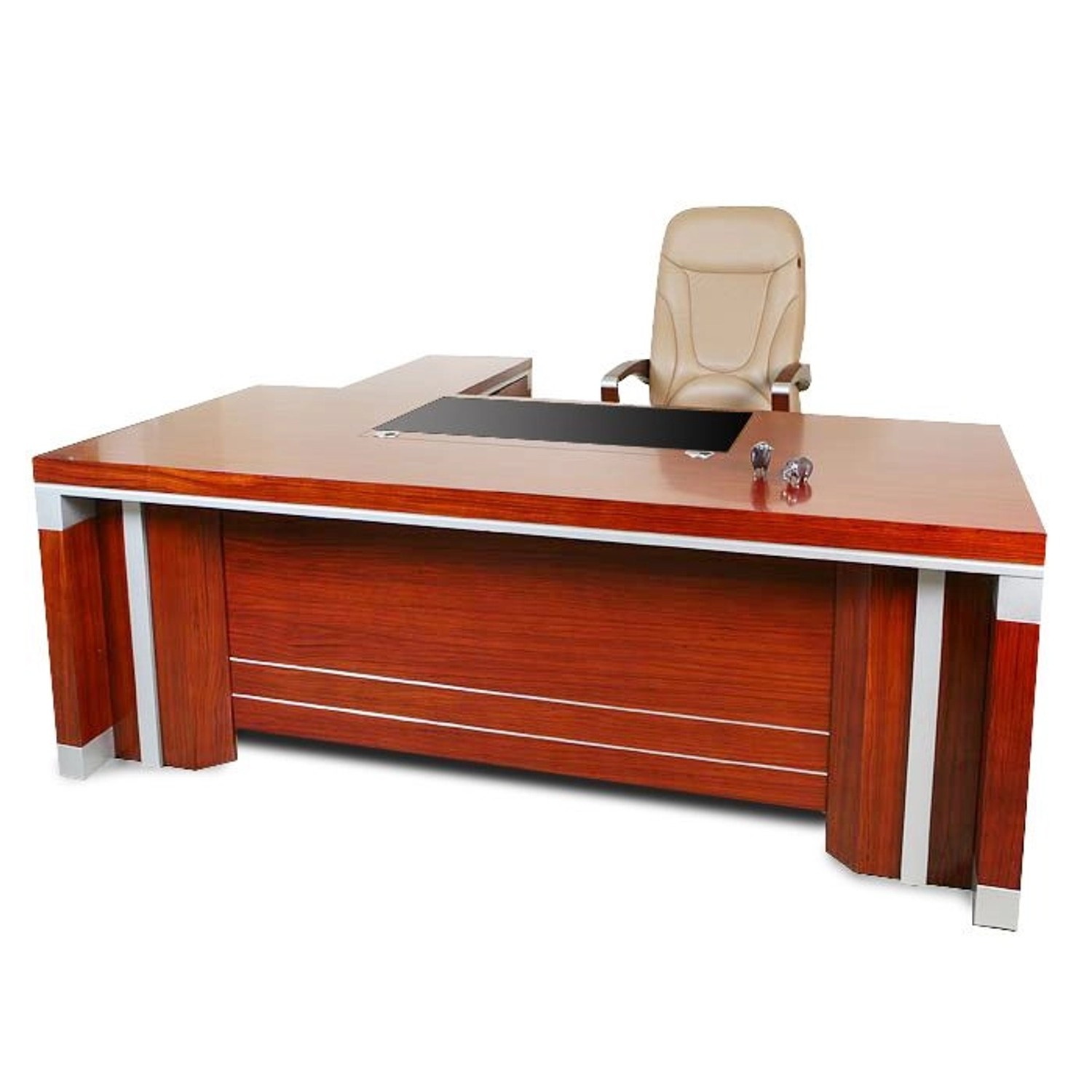 Jet-Line Luxus Chef Schreibtisch  Lahr  Inkl 2 Sideboards 220 x 100 x 76 Be günstig online kaufen
