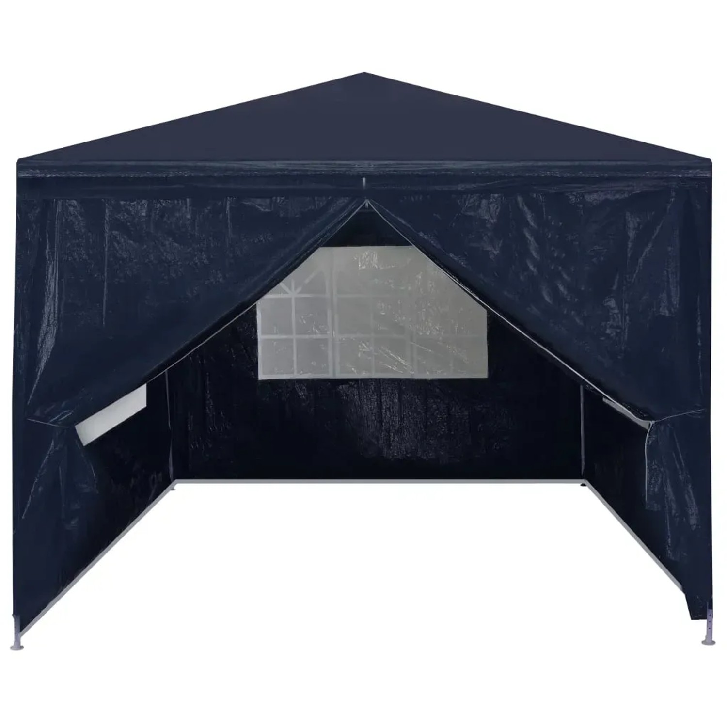 Blaues 3x3 m Partyzelt von vidaXL für Gartenpartys und Feste.