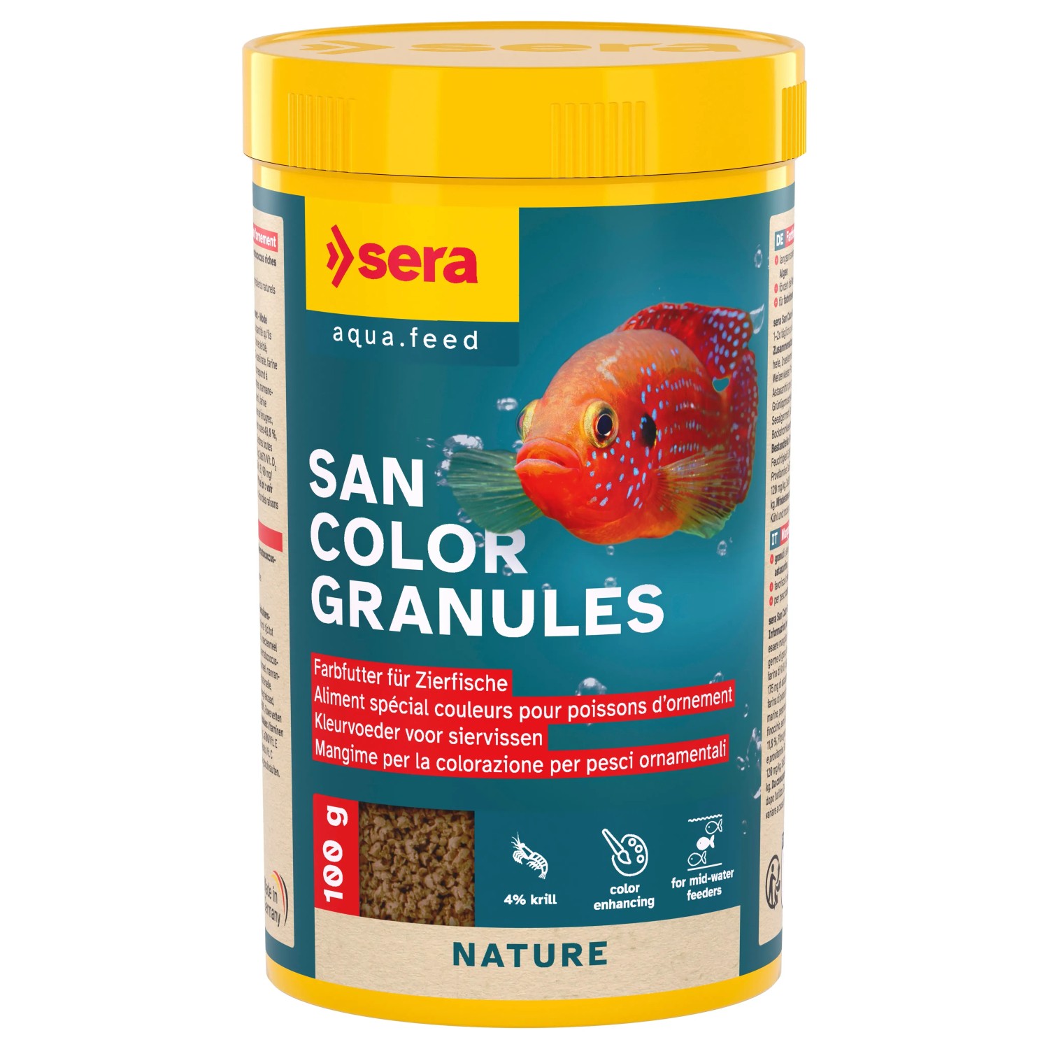 Sera Fischfutter-Granulat San Color Granules 250 ml 100 g