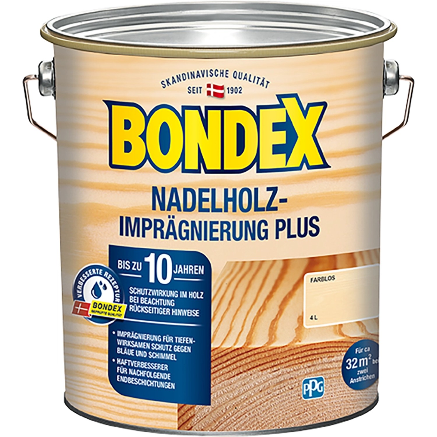 Bondex Nadelholz-Imprägnierung Plus 4 l