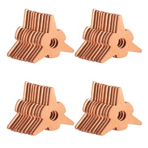 STAHLWERK Ausbeulsterne, 40er Set Zubehör für Ausbeulspotter zur Karosseriereparatur.