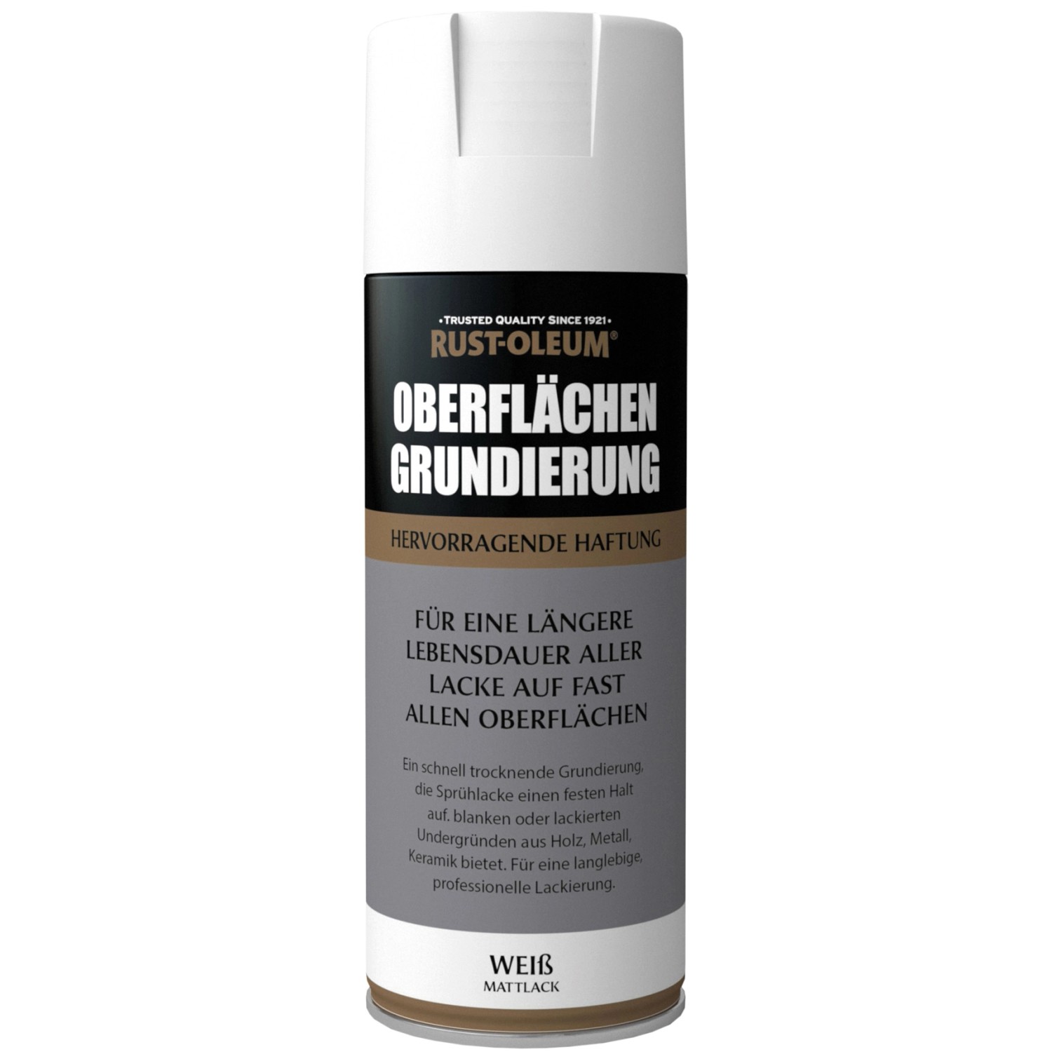 Rust-Oleum Oberflächengrundierung Sprühfarbe Weiß 400 ml