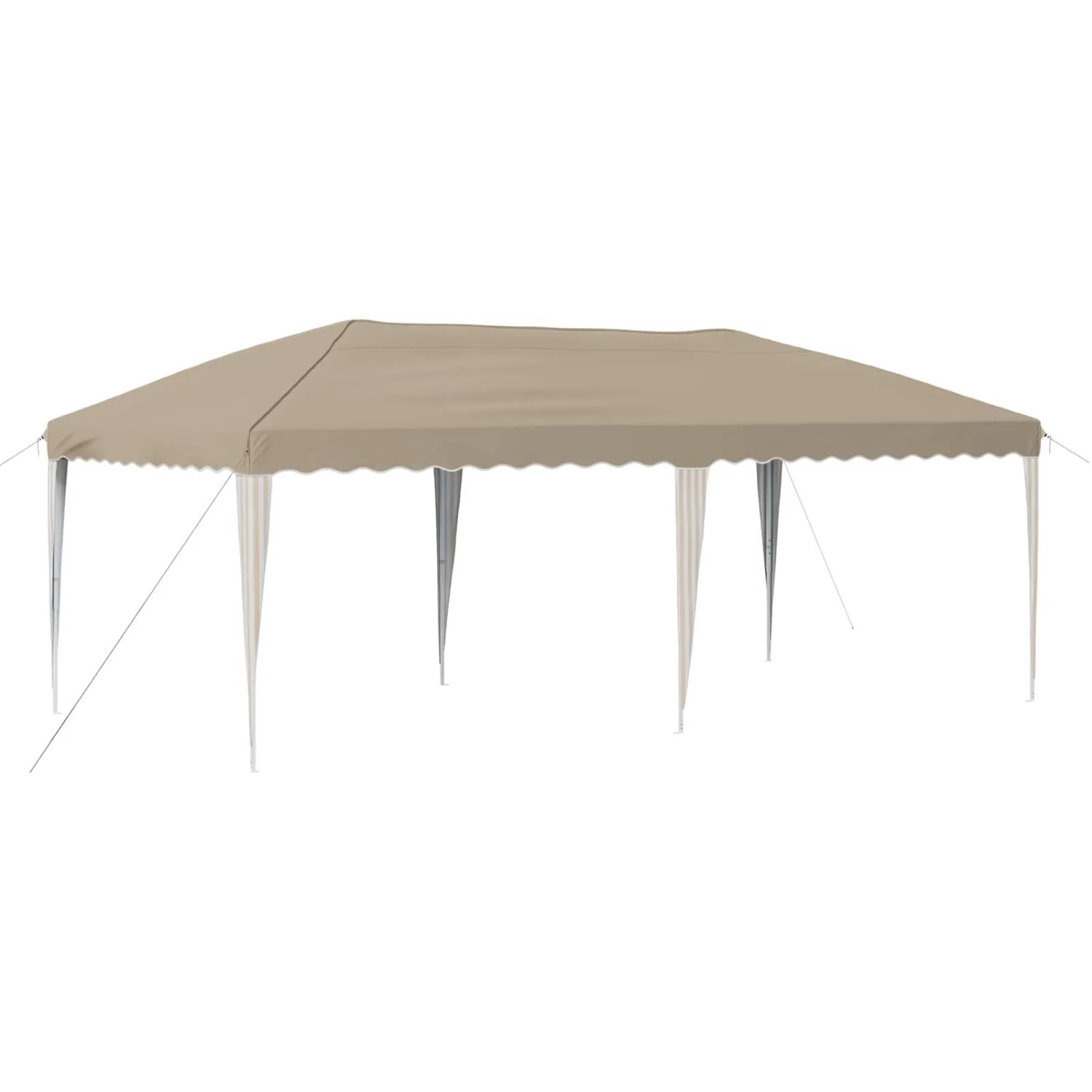 vidaXL Pop-Up Partyzelt 575 x 290 x 245 cm Creme 42019779