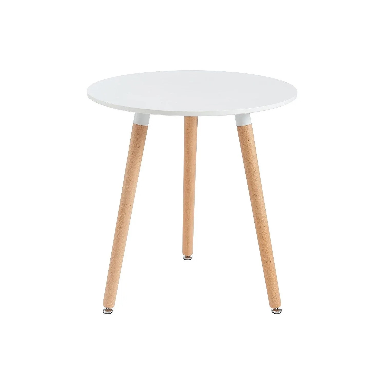 Vente-unique Esstisch Rolena Weiß 70 cm