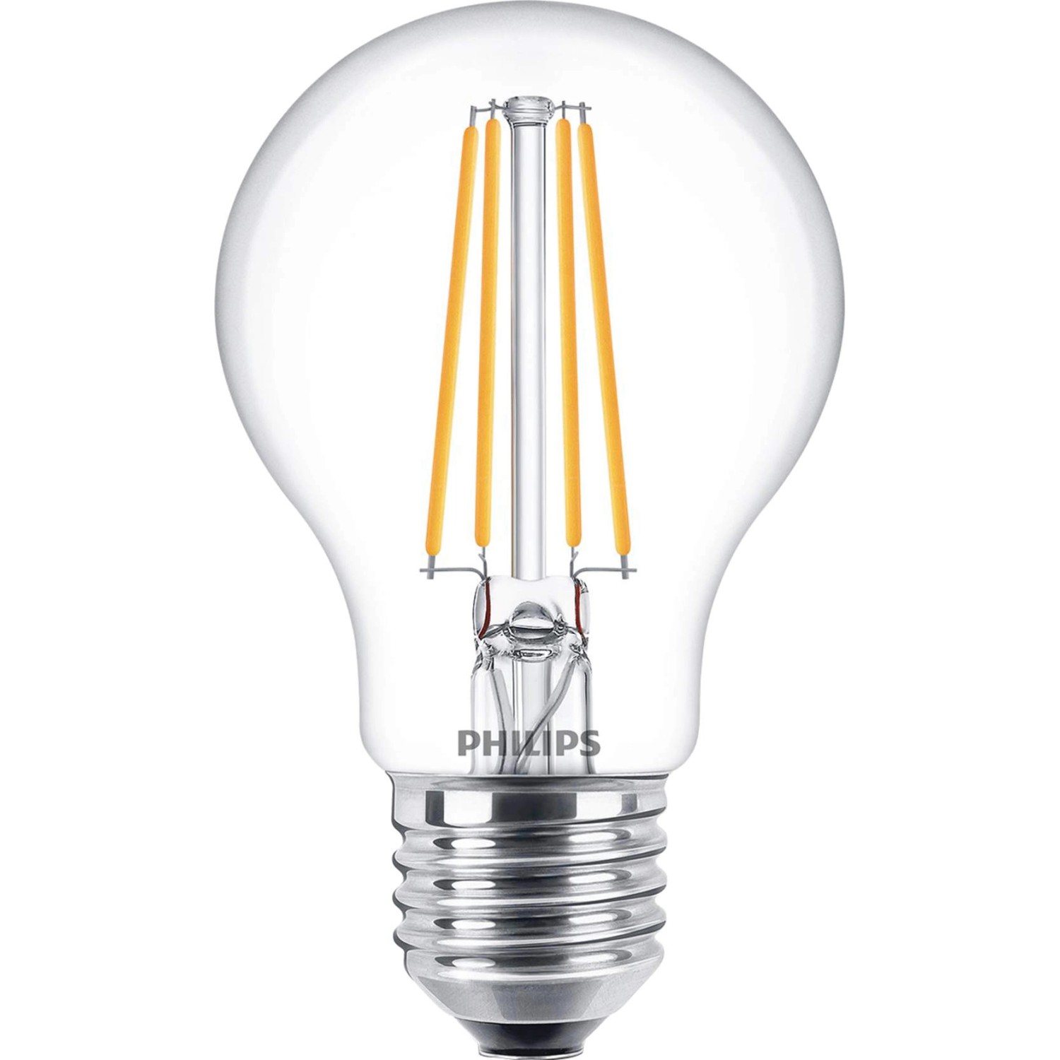 Philips LED-Leuchtmittel E27 Glühlampenform 7 W 850 lm 10,6 x 6 cm (H x Ø)