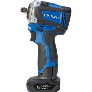 LUX-TOOLS Akku-Schlagschrauber A-SSR-12 Set mit 12V Akku, blau/schwarz.