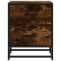vidaXL Nachttische 2 Stk, Räuchereiche 40x31x50 cm Holzwerkstoff 848679_5