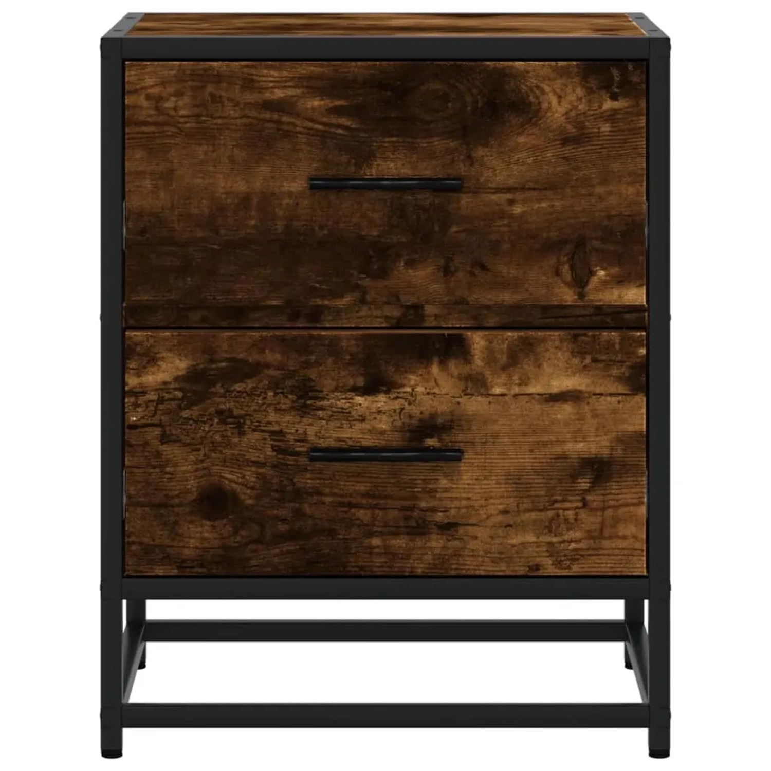 vidaXL Nachttische 2 Stk, Räuchereiche 40x31x50 cm Holzwerkstoff 848679_5