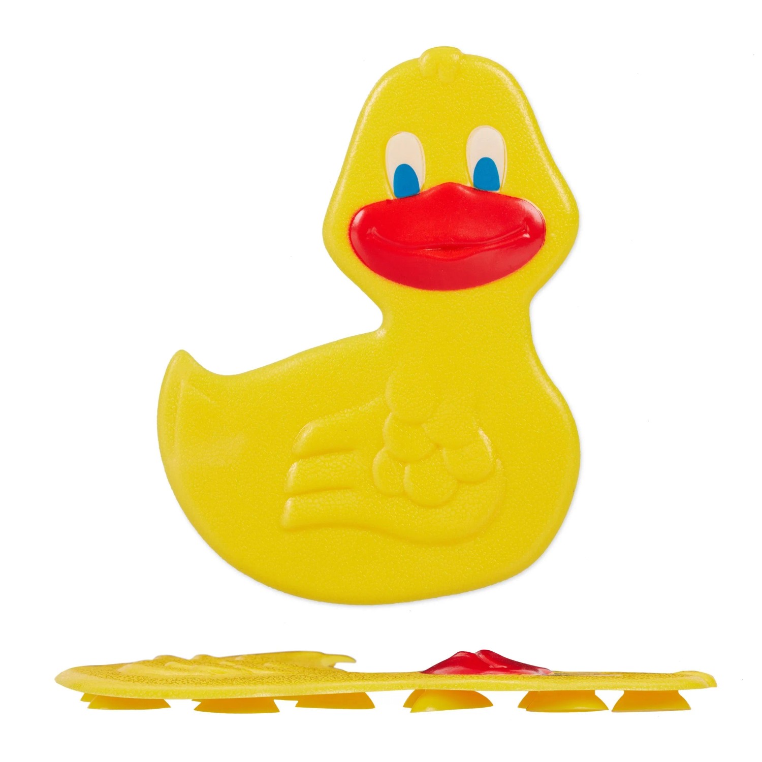 Relaxdays Badewannensticker Ente Kunststoff Gelb Antirutsch 5er Set 0,5 cm x 10 cm x 13 cm