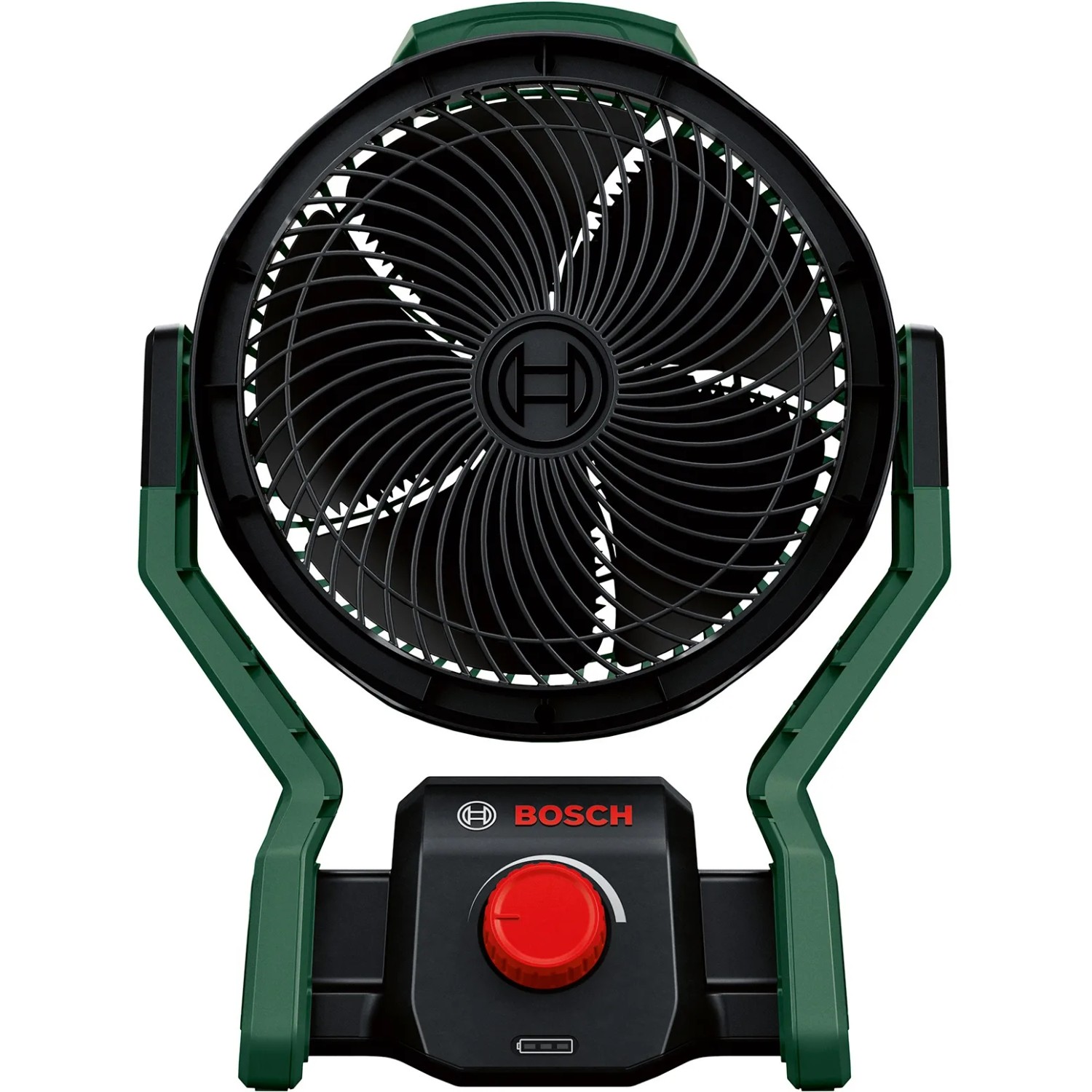 Bosch Akku-Ventilator UniversalFan 18V-1000 mit Akku und Ladegerät.