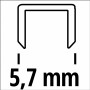 Einhell Klammer, 19 mm, 5,7 mm breit, für Tacker, 3000 Stück