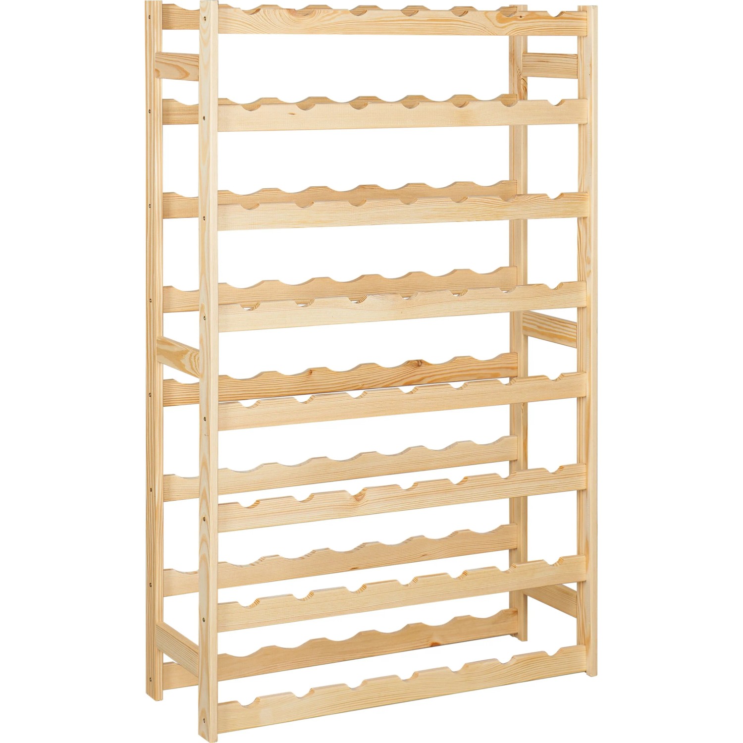OBI Holz-Weinregal 118 cm x 72 cm x 25 cm