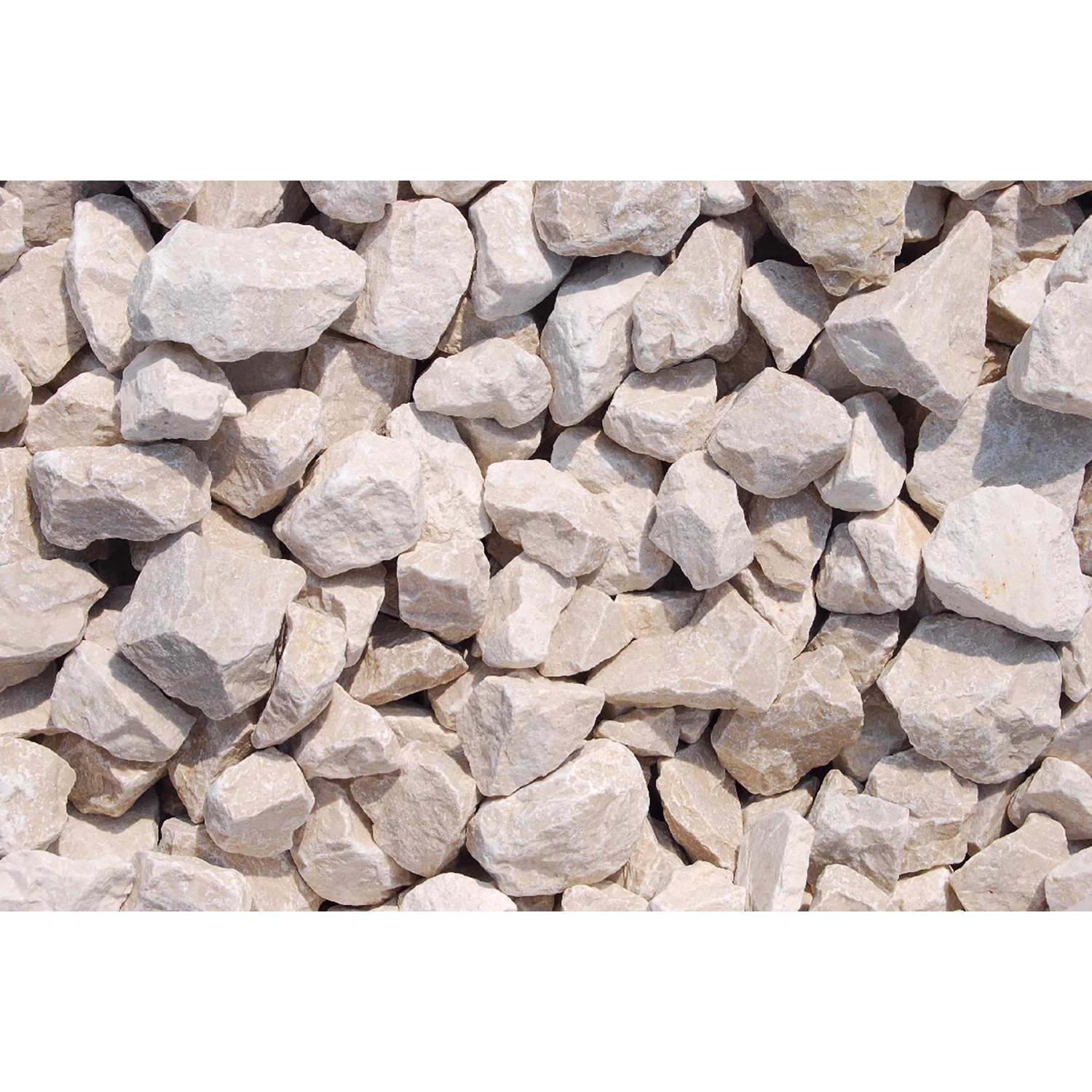Marmorbruch Chateau-Beige 25 - 50 mm 1000 kg Big-Bag
