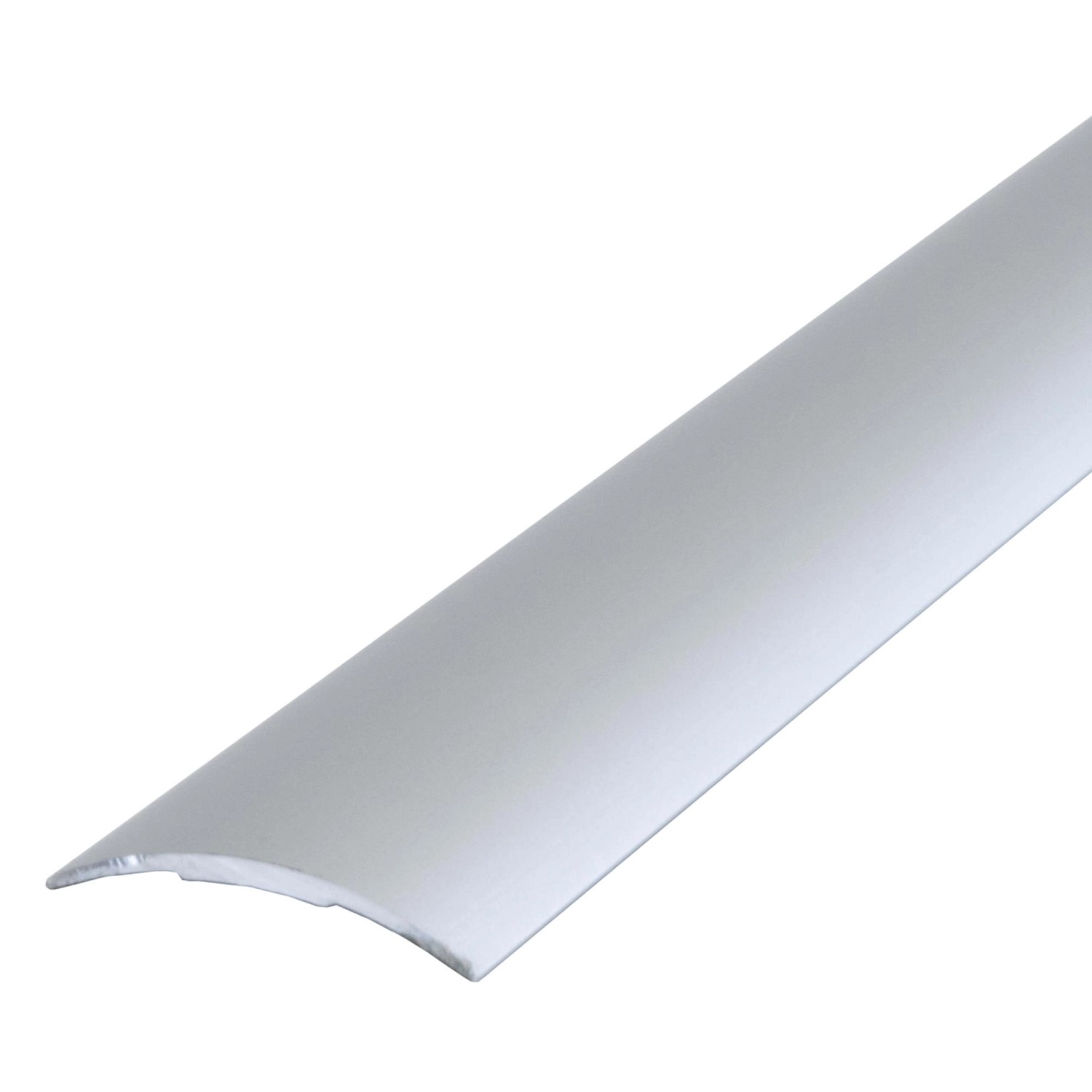 Dalsys Übergangsleiste Selbstklebend 90cm x 40mm Silber Anpassungsprofil